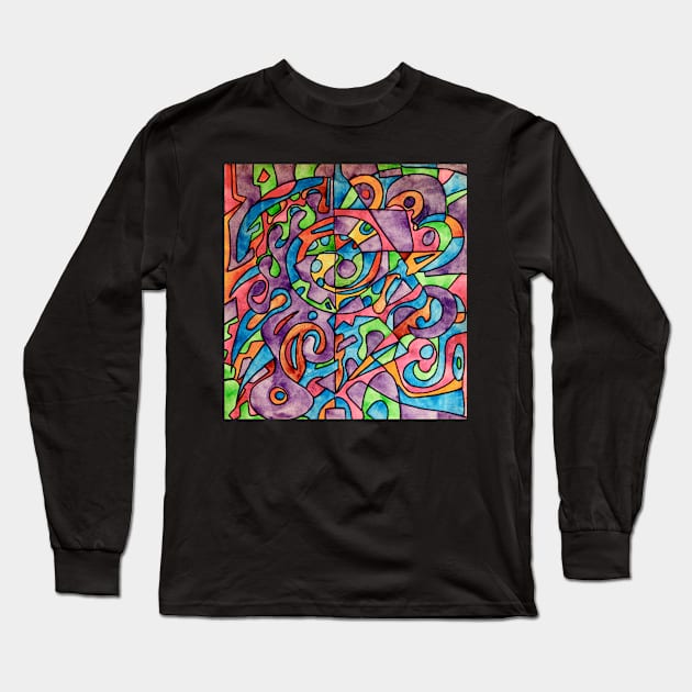 ll-00'00-ii Long Sleeve T-Shirt by knolios